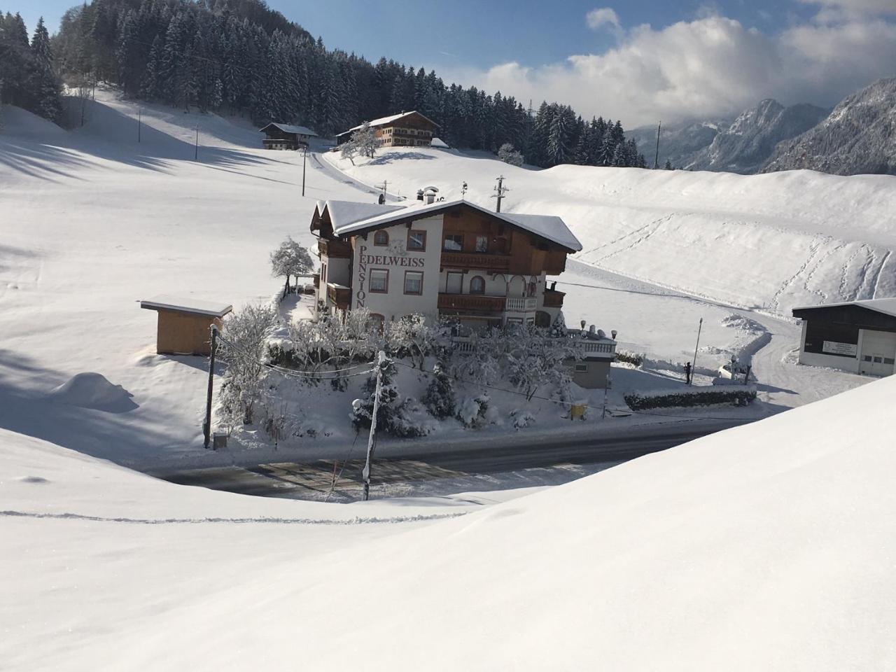 Pension Edelweiss Breitenbach am Inn エクステリア 写真